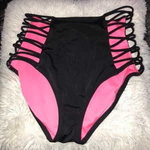 Victoria’s Secret PINK High Wasted Bikini Bottoms